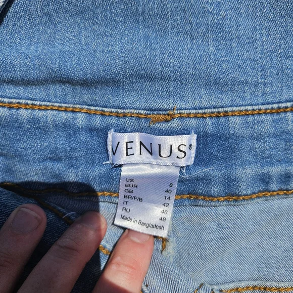 VENUS Blue Denim Overalls - Picture 4 of 4